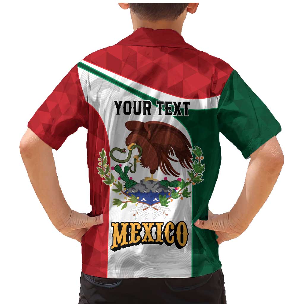 Eagle Devouring Snake Mexican Emblem Personalized Family Matching Mermaid Dress and Hawaiian Shirt Sporty Style