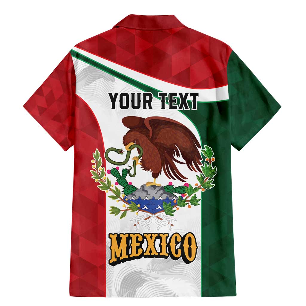 Eagle Devouring Snake Mexican Emblem Personalized Family Matching Mermaid Dress and Hawaiian Shirt Sporty Style