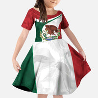 Eagle Devouring Snake Mexican Emblem Personalized Family Matching Off Shoulder Maxi Dress and Hawaiian Shirt Sporty Style