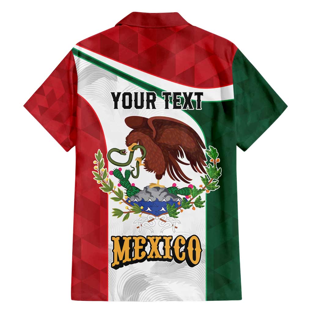 Eagle Devouring Snake Mexican Emblem Personalized Family Matching Off Shoulder Maxi Dress and Hawaiian Shirt Sporty Style