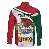 Eagle Devouring Snake Mexican Emblem Personalized Family Matching Off Shoulder Short Dress and Hawaiian Shirt Sporty Style