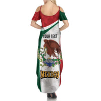 Eagle Devouring Snake Mexican Emblem Personalized Family Matching Summer Maxi Dress and Hawaiian Shirt Sporty Style