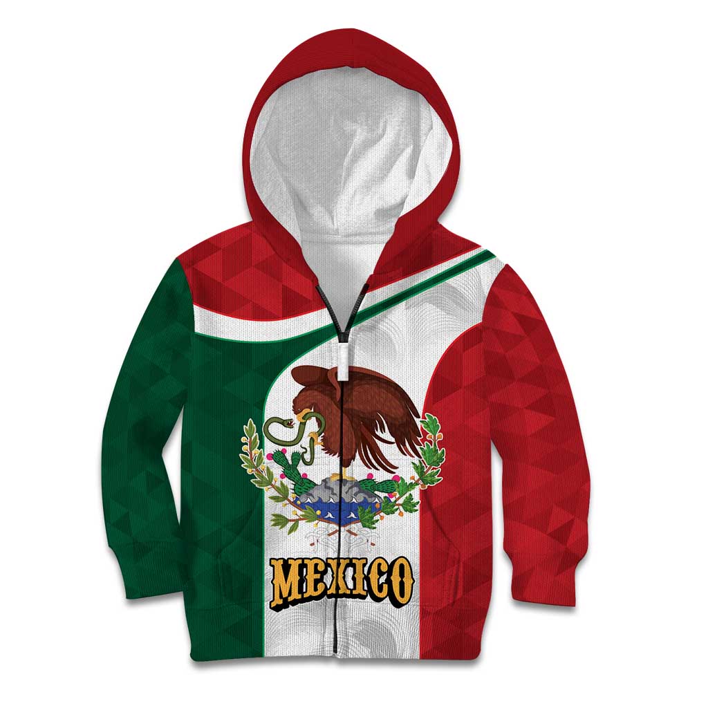Eagle Devouring Snake Mexican Emblem Personalized Kid Hoodie Sporty Style