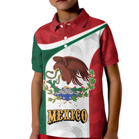 Eagle Devouring Snake Mexican Emblem Personalized Kid Polo Shirt Sporty Style