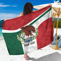 Eagle Devouring Snake Mexican Emblem Personalized Sarong Sporty Style