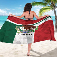 Eagle Devouring Snake Mexican Emblem Personalized Sarong Sporty Style