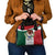 Eagle Devouring Snake Mexican Emblem Personalized Shoulder Handbag Sporty Style