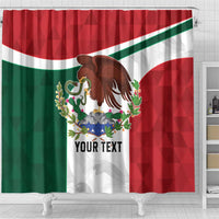 Eagle Devouring Snake Mexican Emblem Personalized Shower Curtain Sporty Style