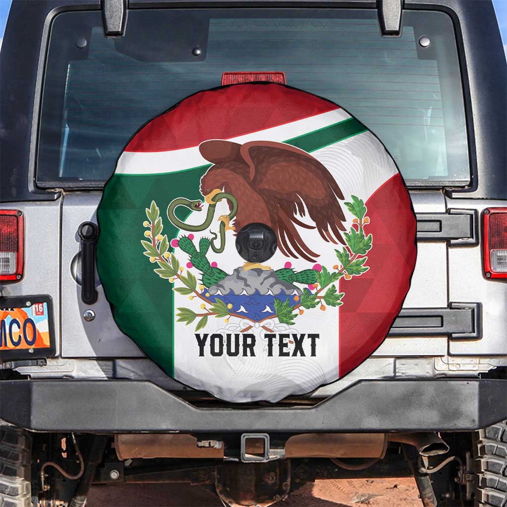 Eagle Devouring Snake Mexican Emblem Personalized Spare Tire Cover Sporty Style