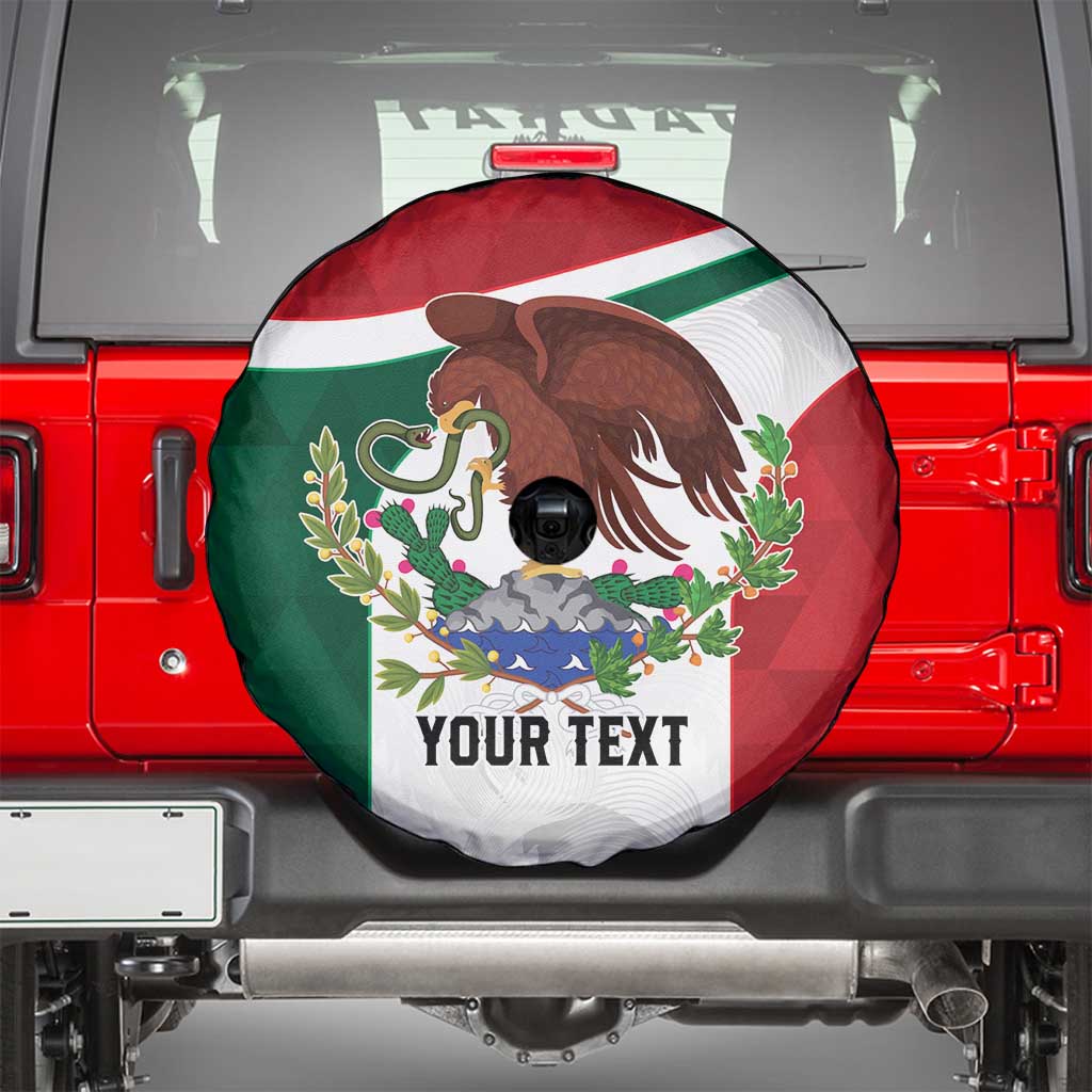 Eagle Devouring Snake Mexican Emblem Personalized Spare Tire Cover Sporty Style