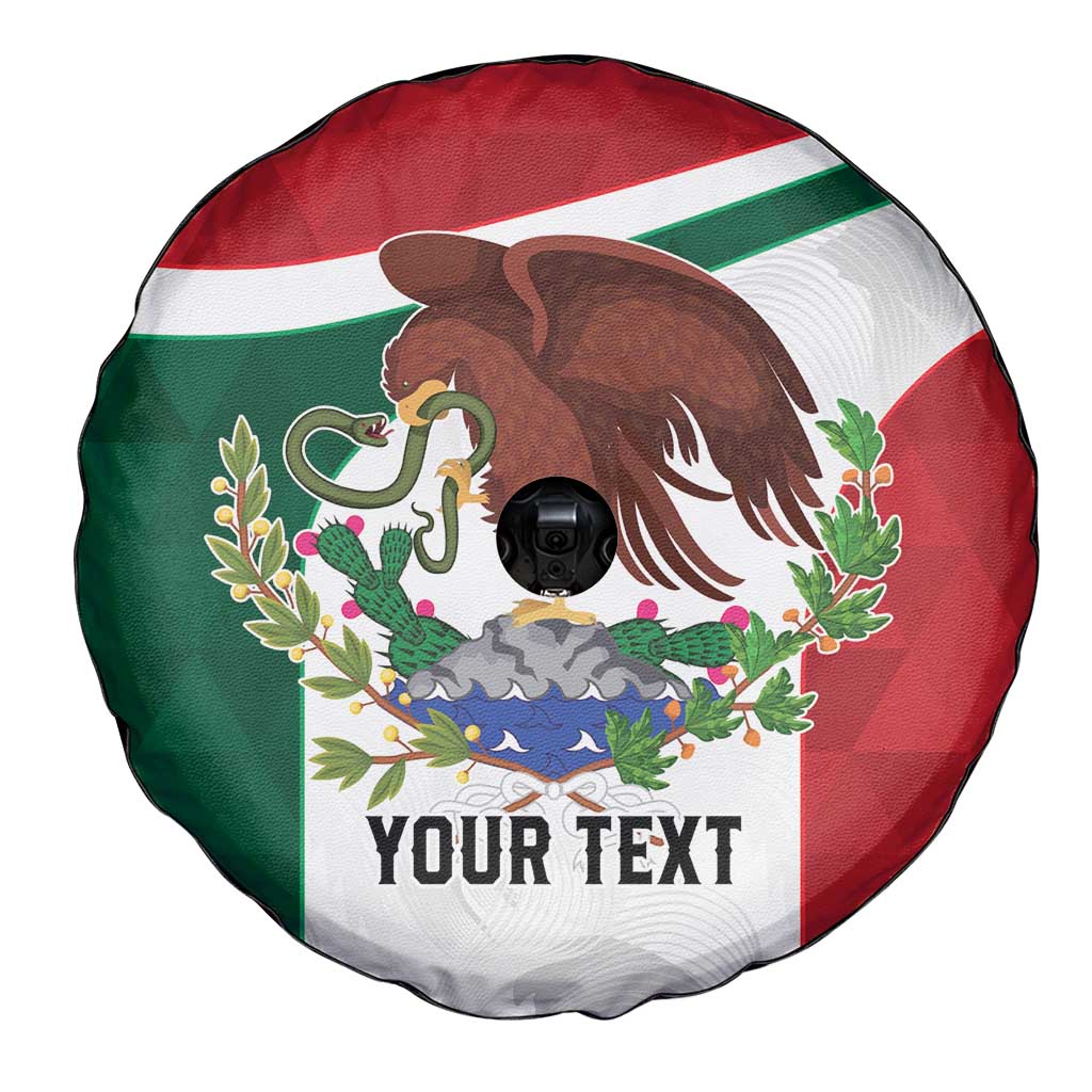 Eagle Devouring Snake Mexican Emblem Personalized Spare Tire Cover Sporty Style