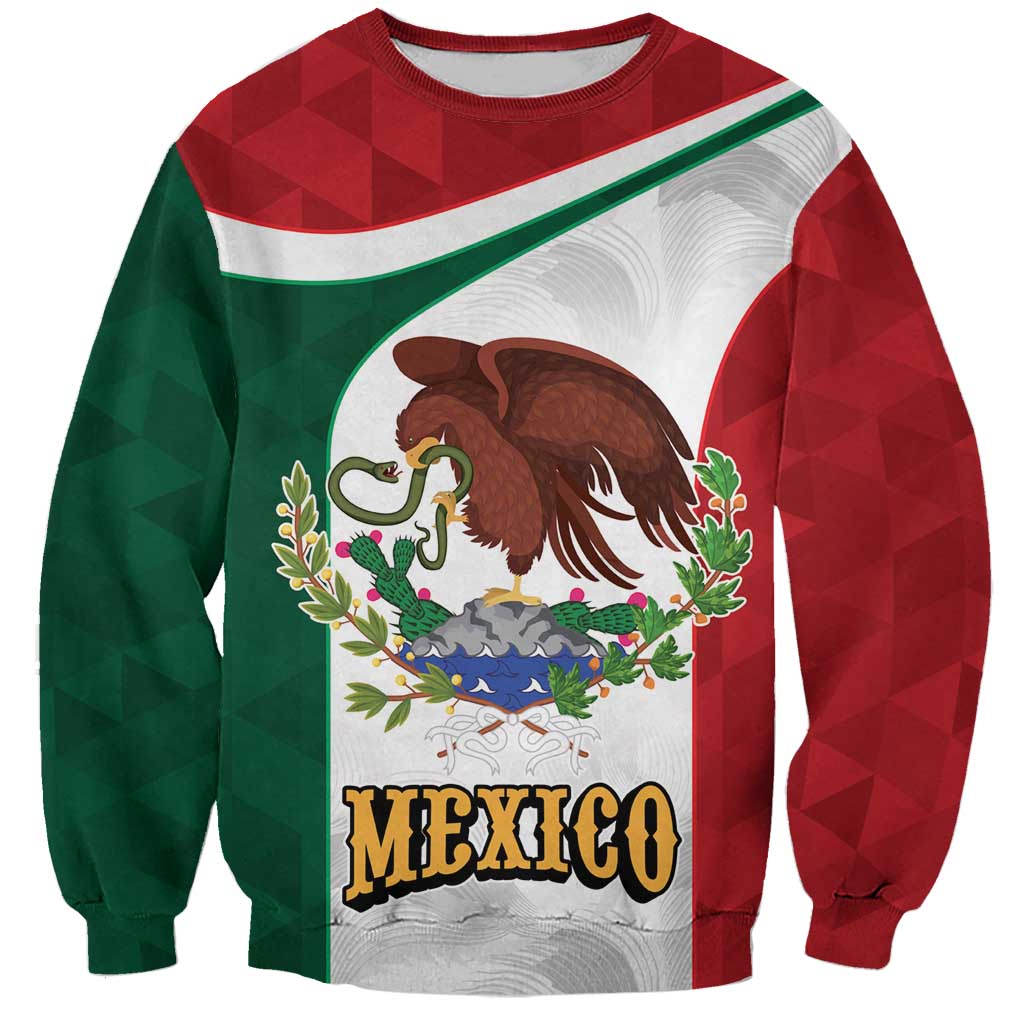 Eagle Devouring Snake Mexican Emblem Personalized Sweatshirt Sporty Style