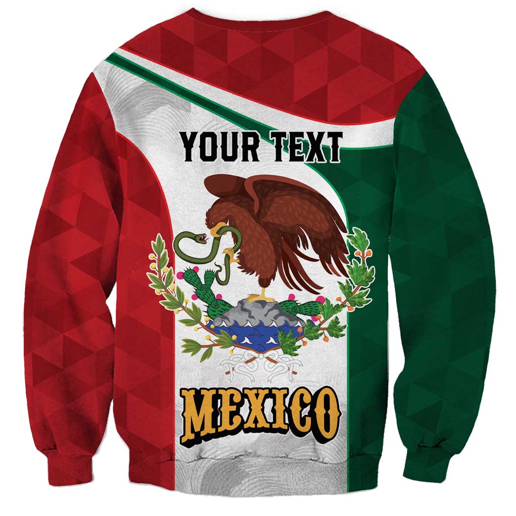 Eagle Devouring Snake Mexican Emblem Personalized Sweatshirt Sporty Style