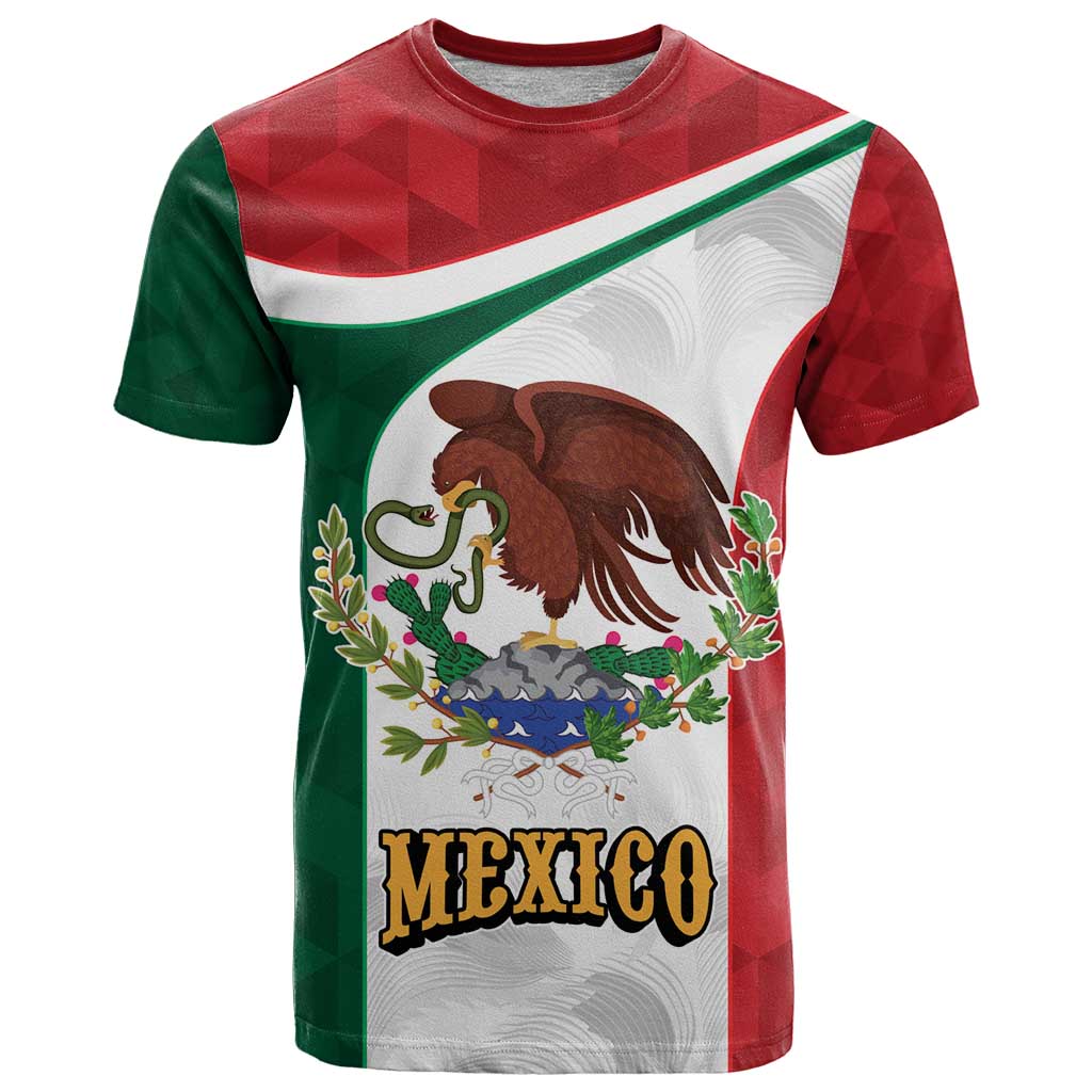 Eagle Devouring Snake Mexican Emblem Personalized T Shirt Sporty Style