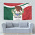 Eagle Devouring Snake Mexican Emblem Personalized Tapestry Sporty Style
