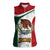 Eagle Devouring Snake Mexican Emblem Personalized Women Sleeveless Polo Shirt Sporty Style