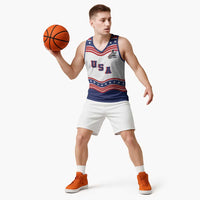 Celebrate United States Hockey's First Gold in 46 years Basketball Jersey