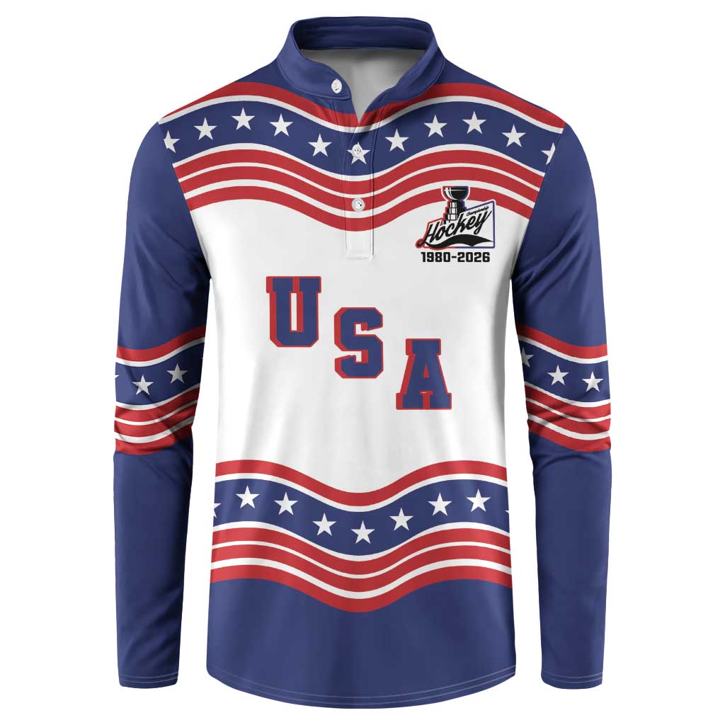 Celebrate United States Hockey's First Gold in 46 years Button Sweatshirt