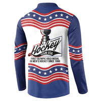 Celebrate United States Hockey's First Gold in 46 years Button Sweatshirt