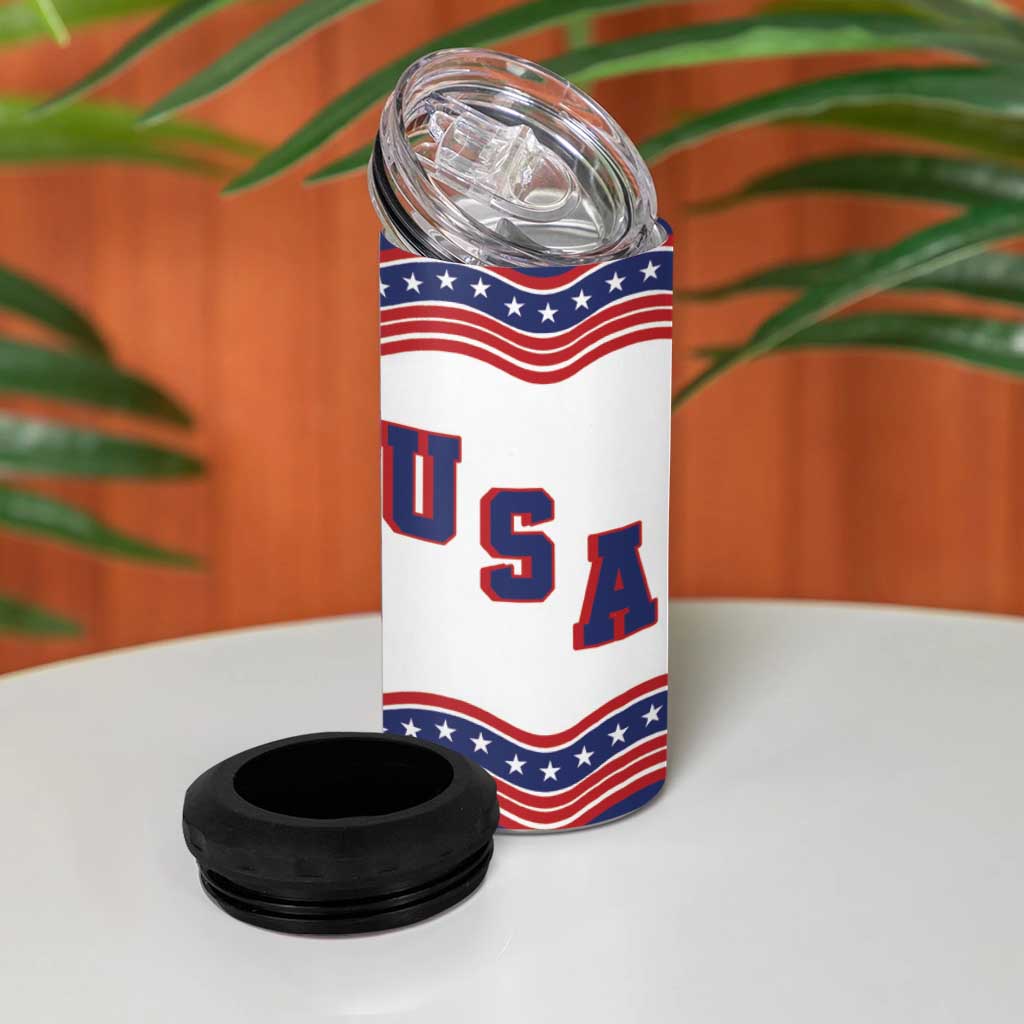 Celebrate United States Hockey's First Gold in 46 years 4 in 1 Can Cooler Tumbler