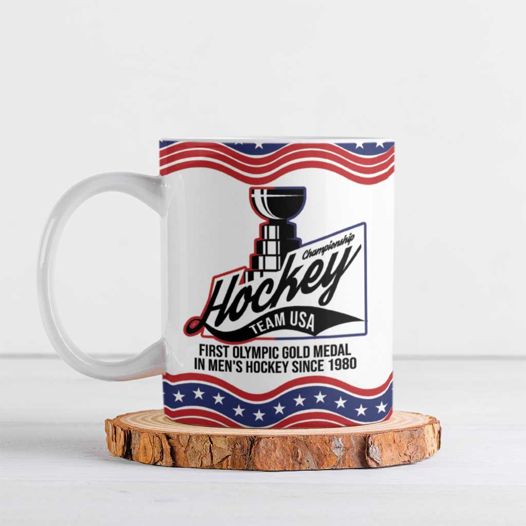 Celebrate United States Hockey's First Gold in 46 years Ceramic Mug