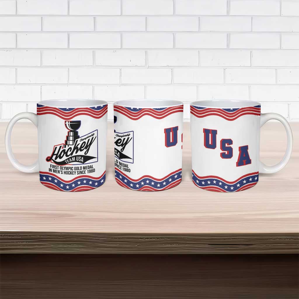 Celebrate United States Hockey's First Gold in 46 years Ceramic Mug