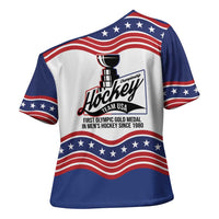 Celebrate United States Hockey's First Gold in 46 years Cross Shoulder Shirt