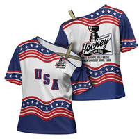 Celebrate United States Hockey's First Gold in 46 years Cross Shoulder Shirt