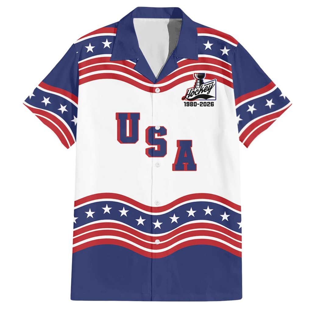 Celebrate United States Hockey's First Gold in 46 years Hawaiian Shirt