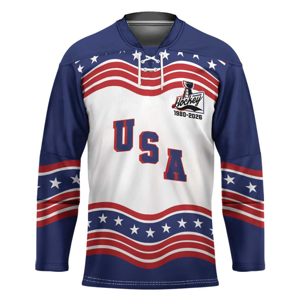 Celebrate United States Hockey's First Gold in 46 years Hockey Jersey