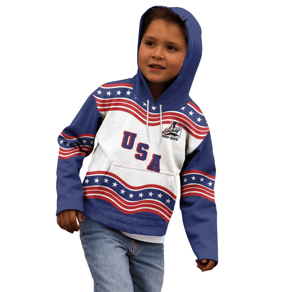 Celebrate United States Hockey's First Gold in 46 years Kid Hoodie