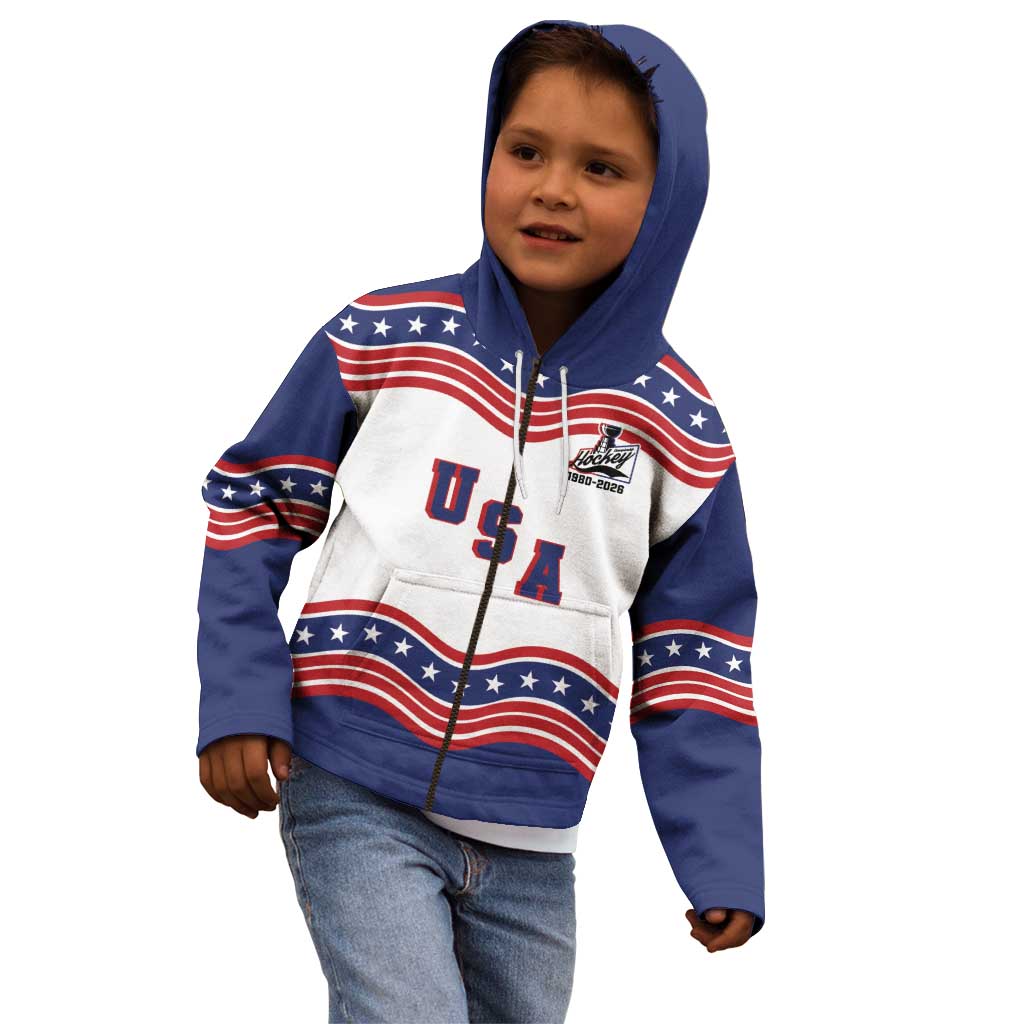 Celebrate United States Hockey's First Gold in 46 years Kid Hoodie