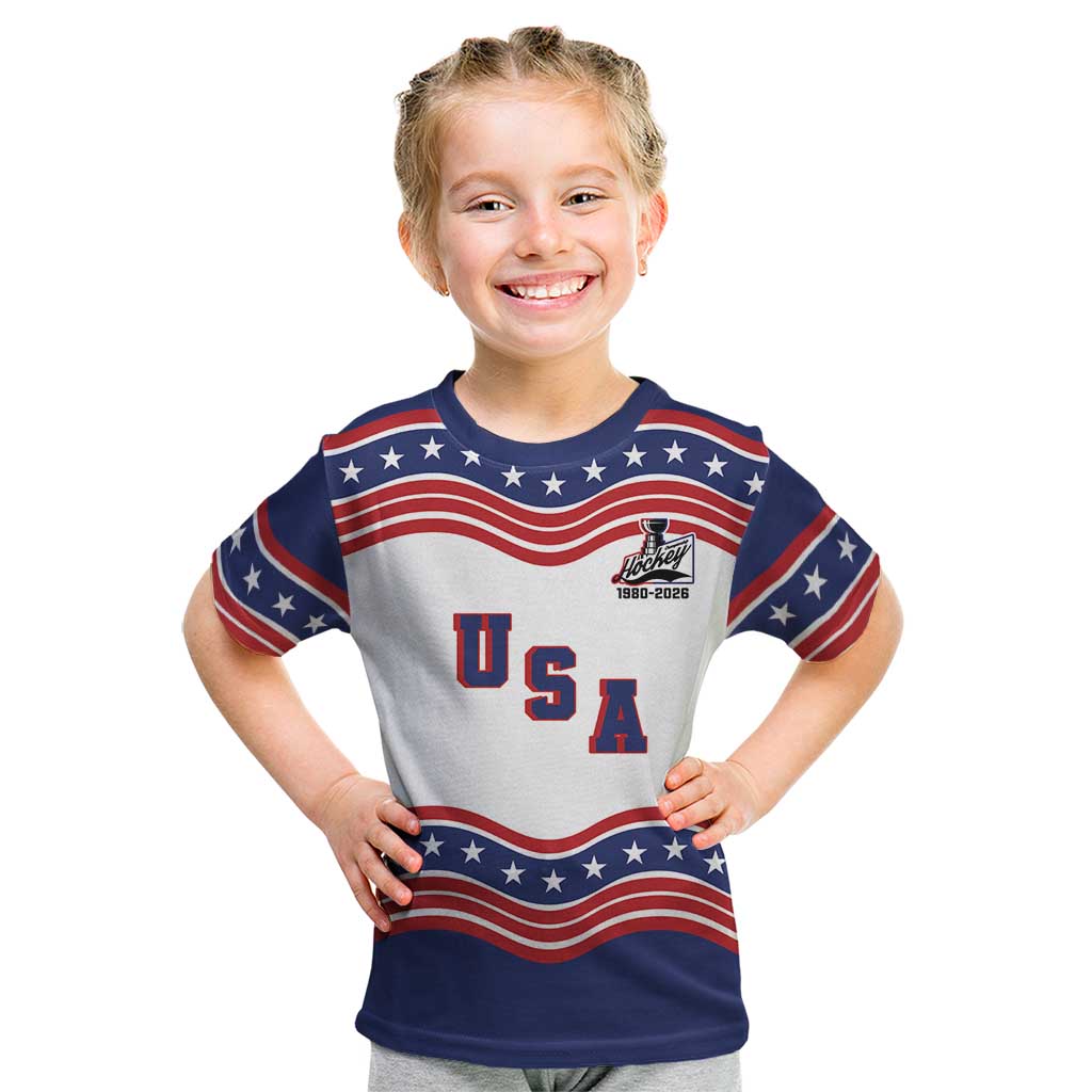 Celebrate United States Hockey's First Gold in 46 years Kid T Shirt