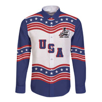Celebrate United States Hockey's First Gold in 46 years Long Sleeve Button Shirt