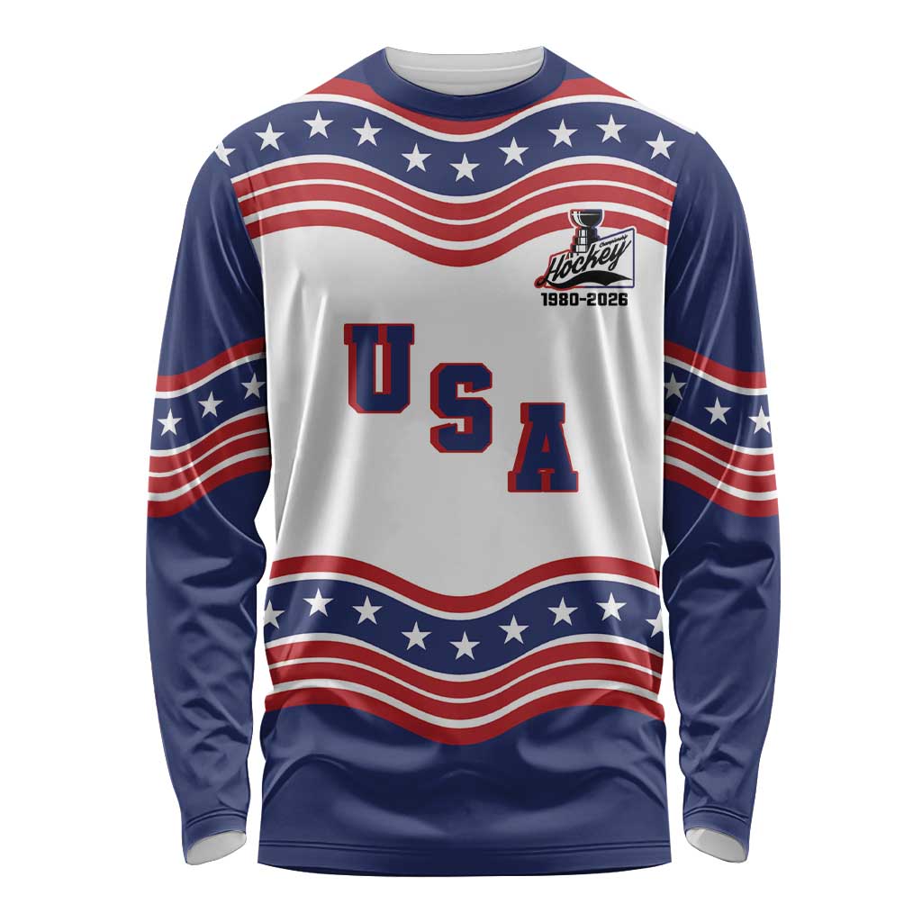 Celebrate United States Hockey's First Gold in 46 years Long Sleeve Shirt