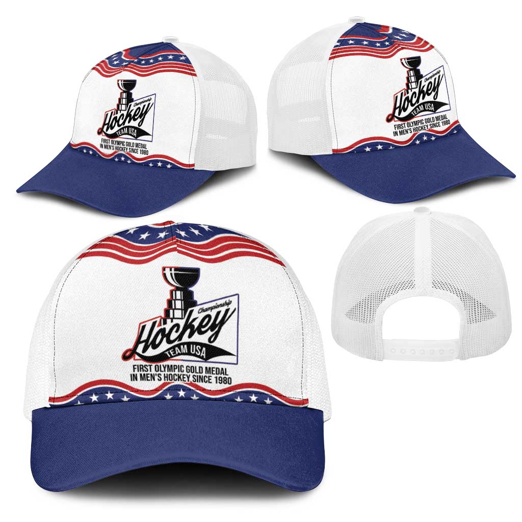 Celebrate United States Hockey's First Gold in 46 years Mesh Trucker Cap