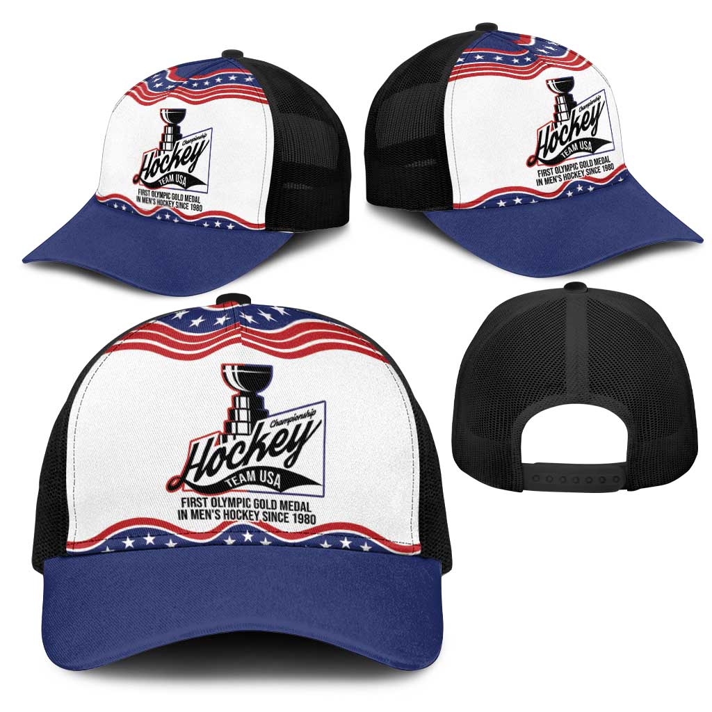 Celebrate United States Hockey's First Gold in 46 years Mesh Trucker Cap