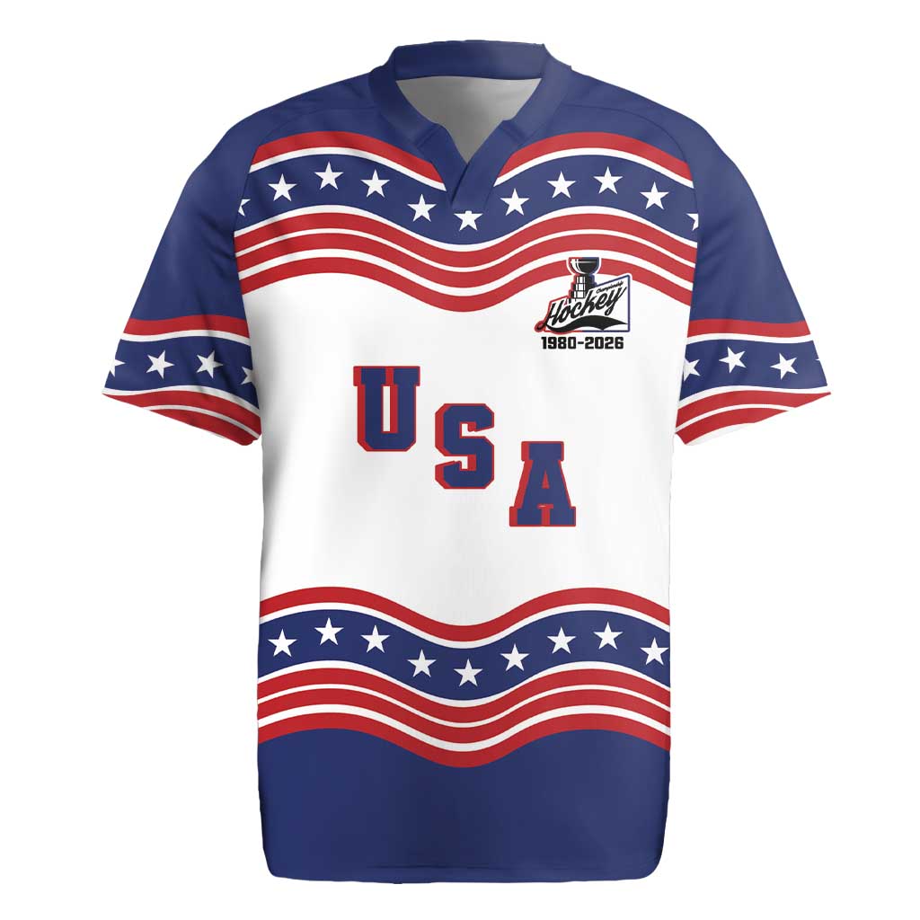 Celebrate United States Hockey's First Gold in 46 years Rugby Jersey