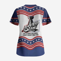 Celebrate United States Hockey's First Gold in 46 years Scrub Top