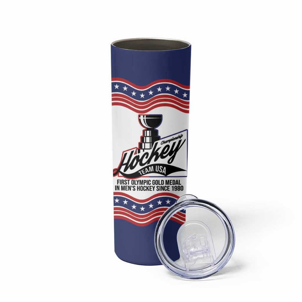 Celebrate United States Hockey's First Gold in 46 years Skinny Tumbler