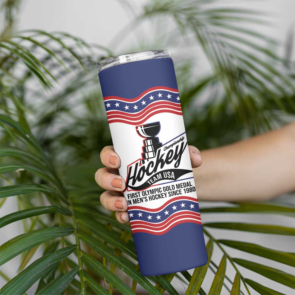 Celebrate United States Hockey's First Gold in 46 years Skinny Tumbler