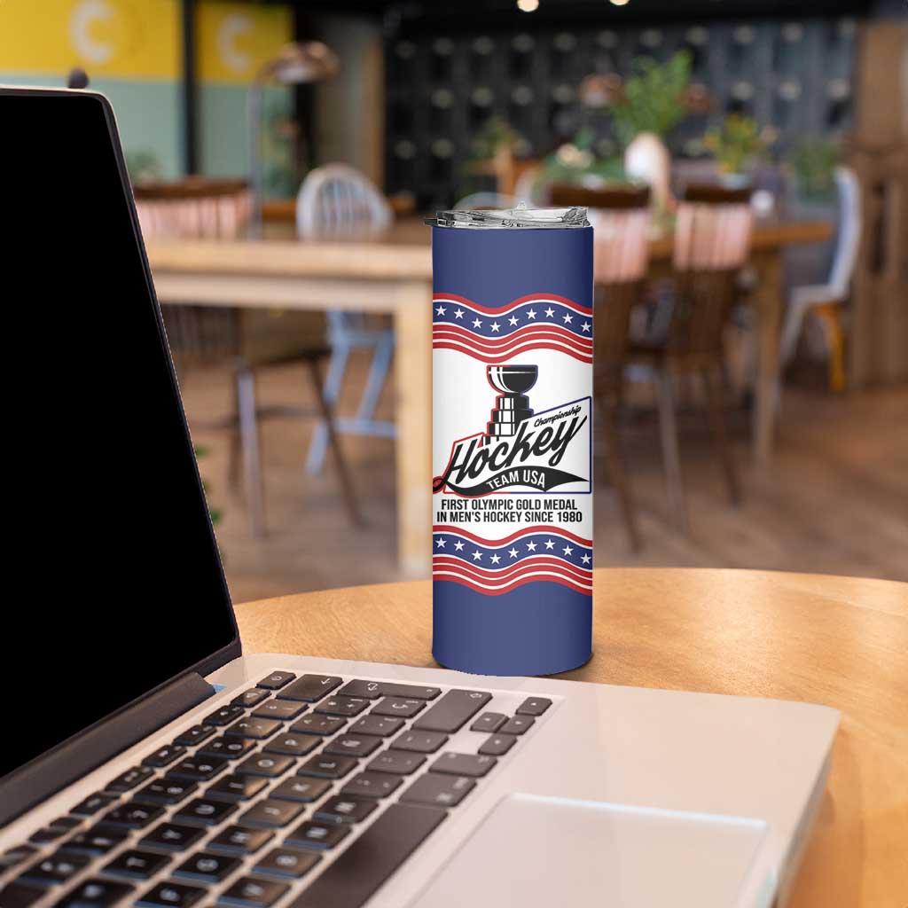 Celebrate United States Hockey's First Gold in 46 years Skinny Tumbler