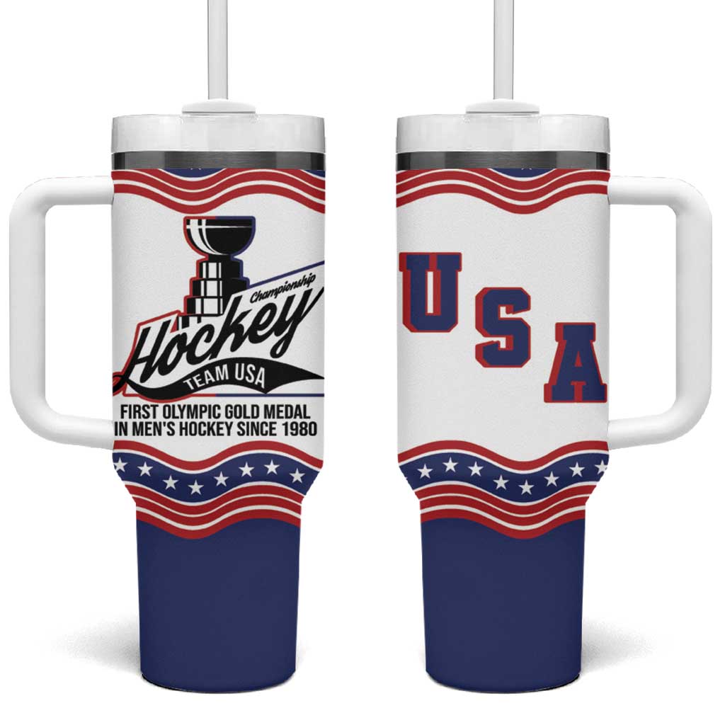 Celebrate United States Hockey's First Gold in 46 years Tumbler With Handle