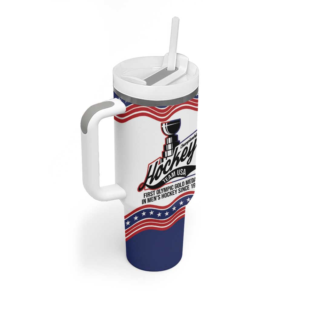 Celebrate United States Hockey's First Gold in 46 years Tumbler With Handle