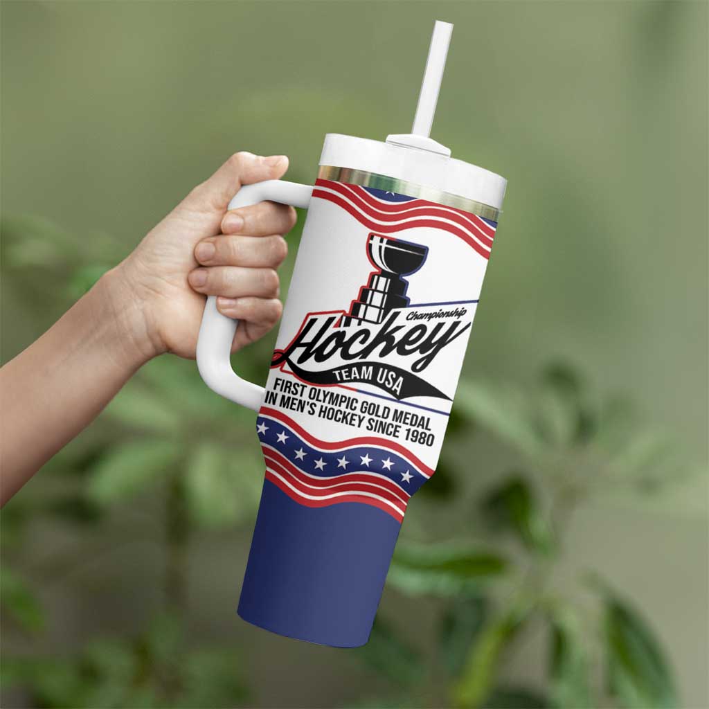 Celebrate United States Hockey's First Gold in 46 years Tumbler With Handle