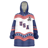 Celebrate United States Hockey's First Gold in 46 years Wearable Blanket Hoodie