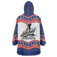 Celebrate United States Hockey's First Gold in 46 years Wearable Blanket Hoodie