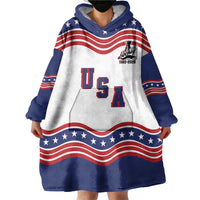 Celebrate United States Hockey's First Gold in 46 years Wearable Blanket Hoodie