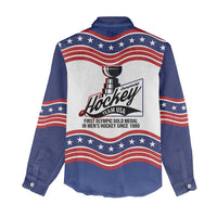 Celebrate United States Hockey's First Gold in 46 years Women Casual Shirt