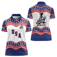 Celebrate United States Hockey's First Gold in 46 years Women Polo Shirt